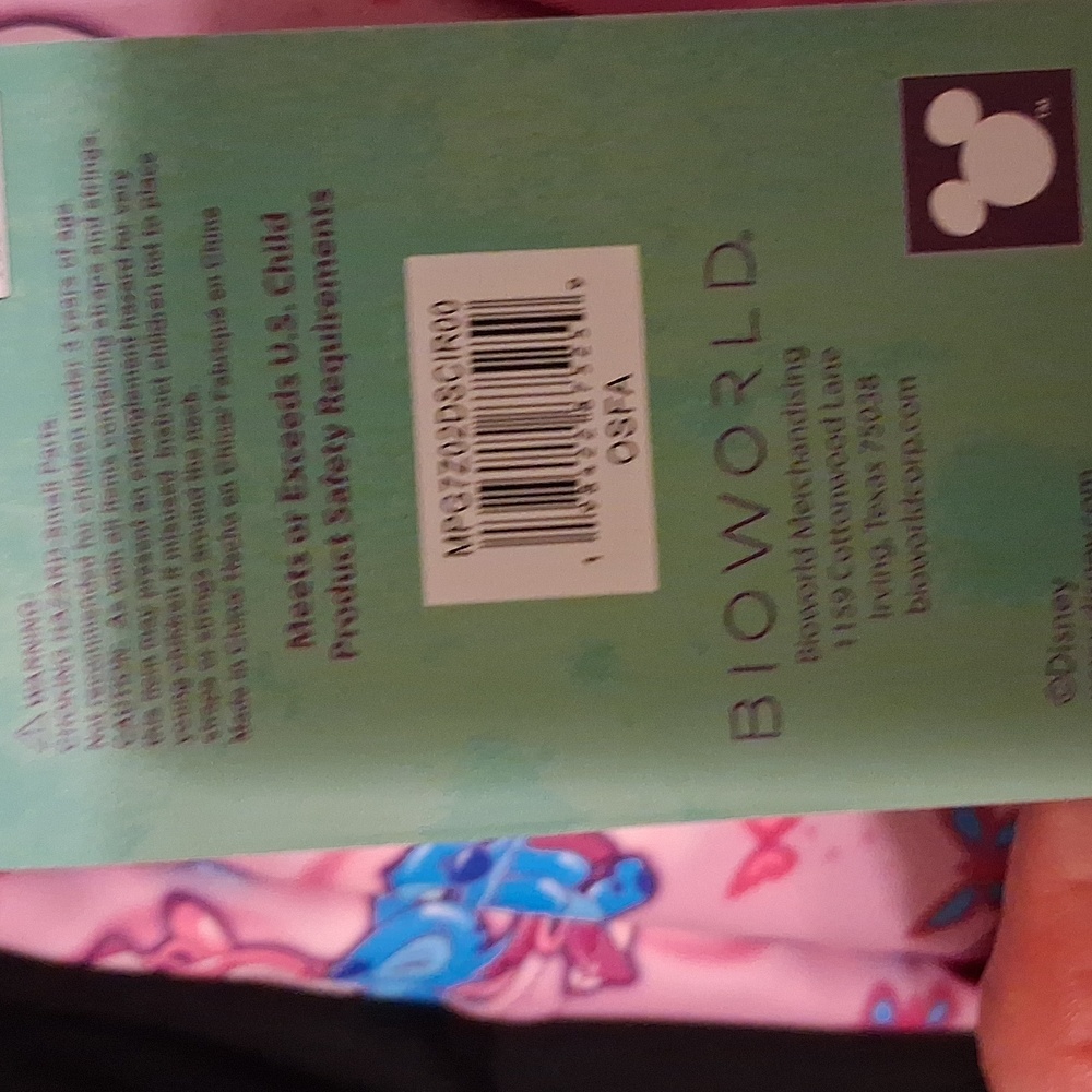 Disney Stitch Pink Kids Backpack - Picture 13 of 13